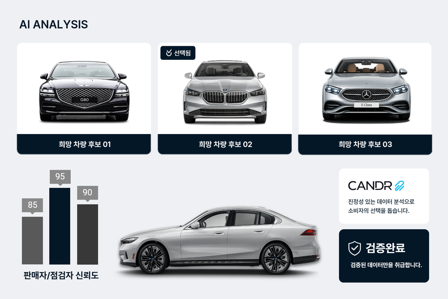 AI 분석 리포트 예시 화면